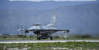 «اف ۱۶» ارتش آمریکا سقوط کرد