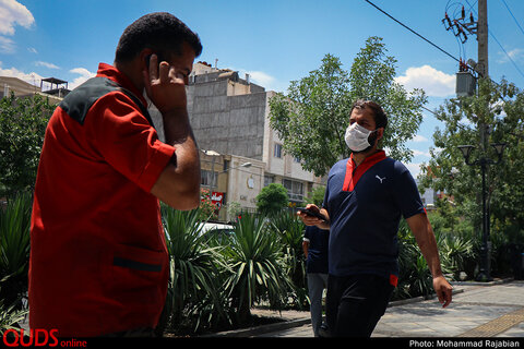 استفاده اجباری از ماسک در مشهد