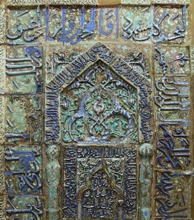 محراب‌ های ۸۳۰ ساله حرم رضوی در موزه آستان قدس