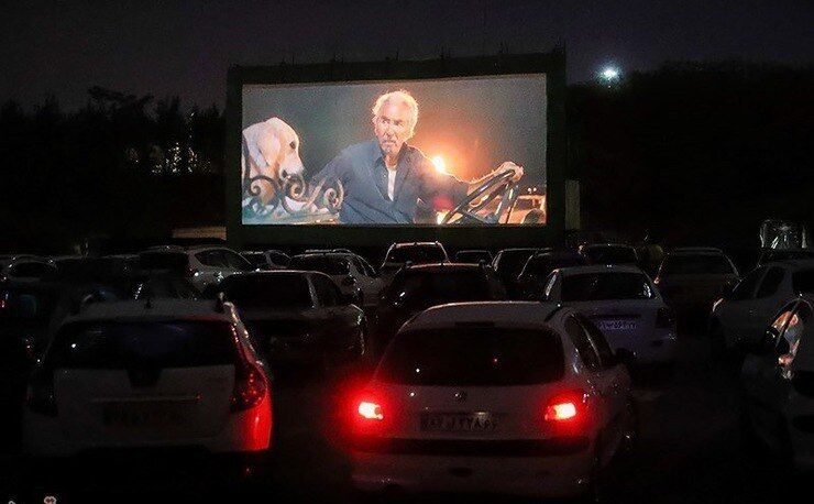 راه اندازی اولین سینما خودرو در کوه پارک مشهد