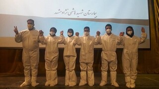 خدمت 100 زوج مدافع سلامت در مشهد به بیماران کرونایی 