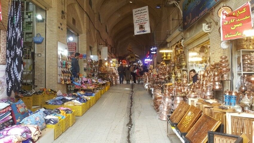 نگاهی به بازار تاریخی کرمانشاه

