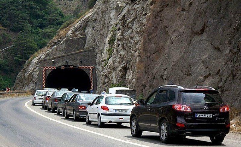 ممنوعیت تردد خودروهای غیر بومی در جاده کرج - چالوس