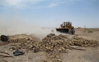 آزادسازی بیش از ۱۴ هزار هکتار اراضی ملی از تصرف زمین‌خواران