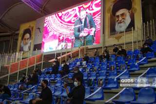 مراسم عزاداری دهه سوم ماه محرم در ورزشگاه امام رضا(ع) 