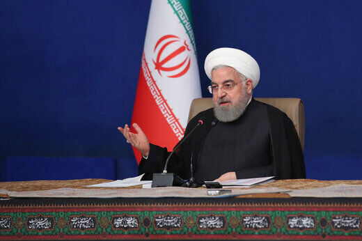روحانی: پای چپ و راست برجام را شکستند واین برجام با عصا در برابر آمریکا ایستاده است
