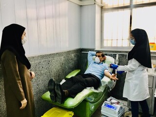 فعالیت دو پایگاه اهدای خون مشهد در روزهای تاسوعا و عاشورا