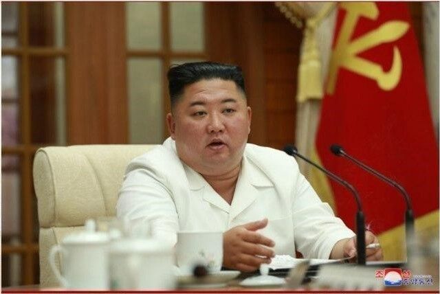 رهبر کره شمالی ظاهر شد