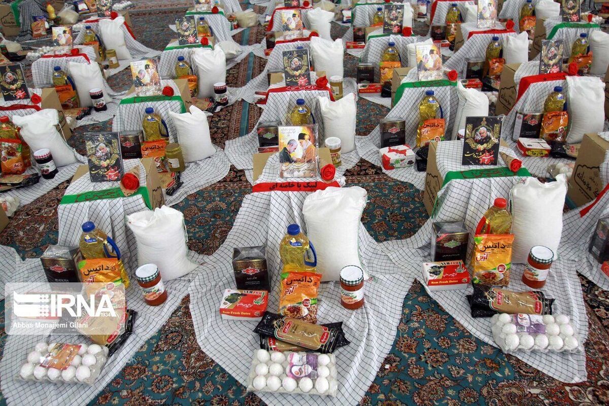 توزیع پنج هزار بسته غذایی و نوشت افزار در حاشیه شهر مشهد