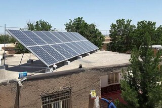 ایجاد ۴۱۰۰ واحد خورشیدی خانگی در کشور