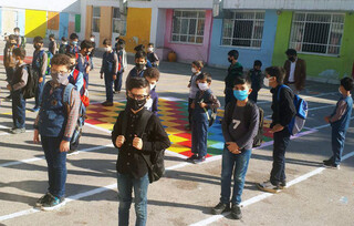 اینفوگرافی بازگشایی مدارس و توصیه های پلیس