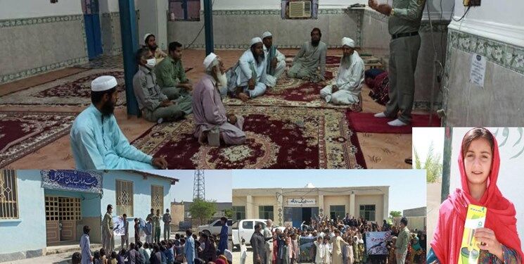 تمساح پوژه کوتاه محور آموزش‌های جوامع محلی در بلوچستان