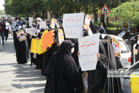 اجتماع بزرگ "لبیک یا رسول الله" درمشهد