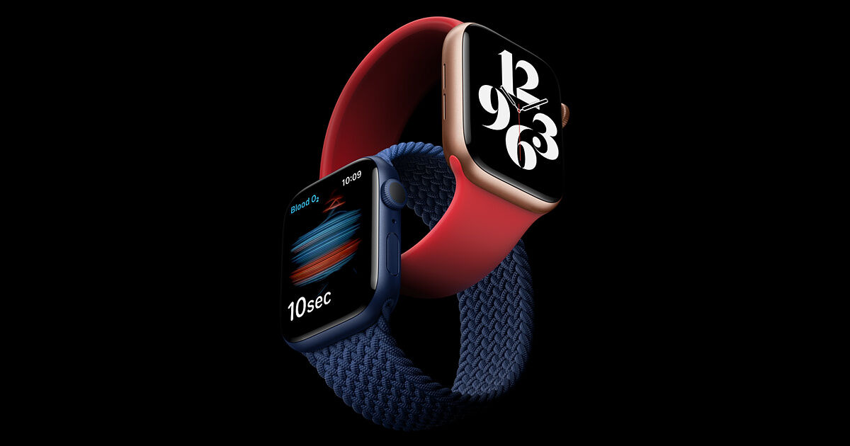اپل از ساعت هوشمند سری ۶ خود رونمایی کرد +عکس 