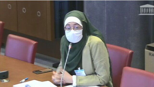 حجاب دانشجوی مراکشی الاصل جلسه پارلمان فرانسه را به هم ریخت
