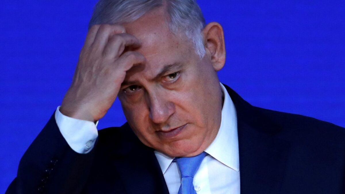 گانتز: نتانیاهو در فکر فرار است