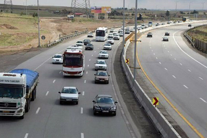 آمار تردد وسایل نقلیه در جاده‌های استان یزد دو برابر شد