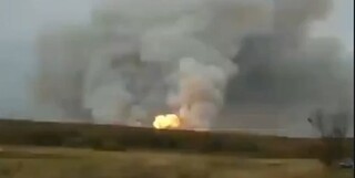 وقوع انفجار بزرگ در منطقه «ریازان» روسیه/ ۱۰ روستا تخلیه شدند