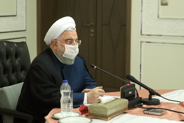روحانی: هر کس ماسک نزند، ۵۰ هزار تومان جریمه می‌شود
