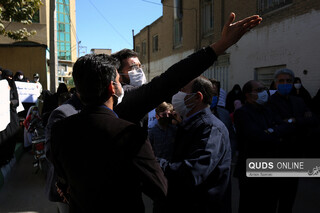 تجمع مردم مشهد در اعتراض به تخریب مسجد «هفت در»