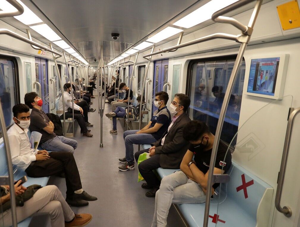 جا به جایی مسافر در مترو مشهد ٧٥ درصد کاهش داشت