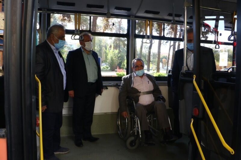 راه‌اندازی اتوبوس ویژه نابینایان در یزد