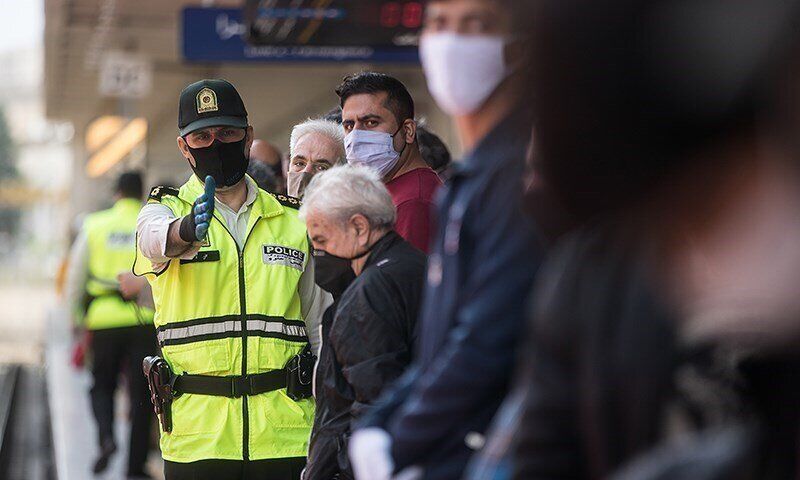 آغاز جریمه افراد بدون ماسک در تهران