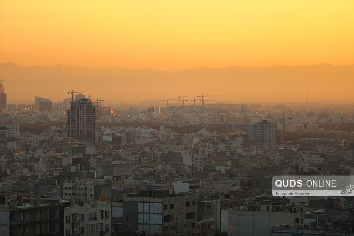کیفیت هوای ۳ منطقه در مشهد در شرایط ناسالم قرار گرفت
