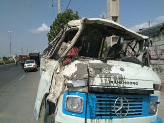 تصادف در جاده مشهد- نیشابور ۱۲ مصدوم بر جای گذاشت