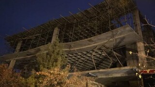 ساختمان سه طبقه در حال ساخت در مشهد ریزش کرد