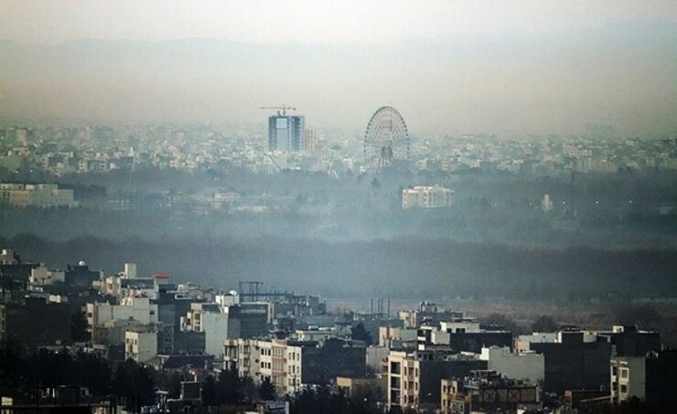 مشهد در آبان ماه بیشترین آلودگی هوا را داشت

