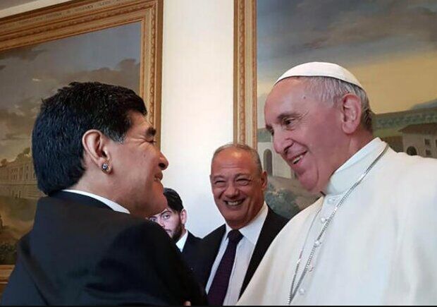 واکنش پاپ فرانسیس به درگذشت دیه‌گو مارادونا 