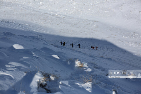 عملیات جستجو و نجات کوهنورد مفقود شده در بهمن‎