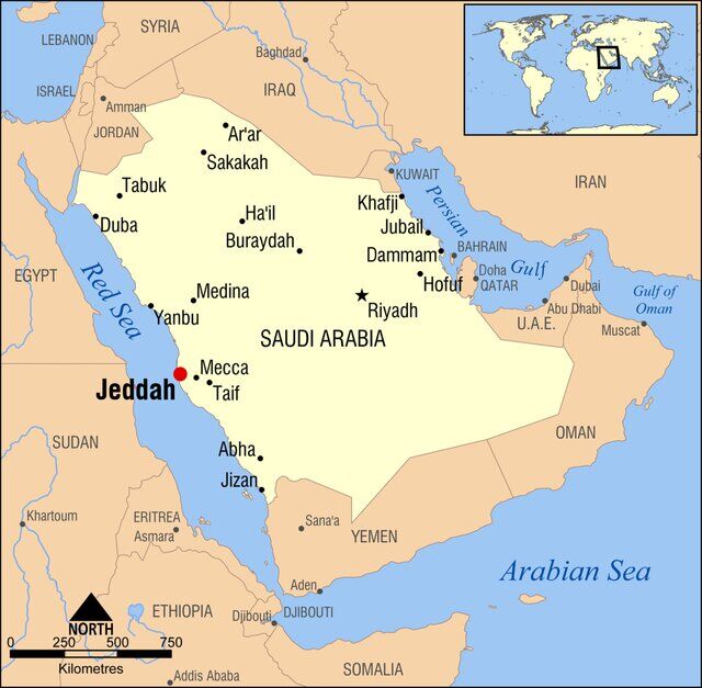 انفجار یک نفت‌کش در سواحل عربستان