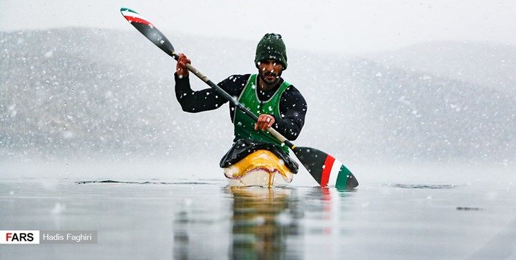 اراده آتشین ورزشکار مشهدی مقابل سرمای سد/ ملی‌پوشی که برای موفقیت در کانکس می‌خوابید