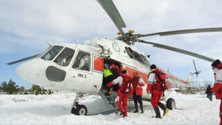اعزام تیم واکنش سریع هلال احمر برای نجات کوهنوردان در دماوند