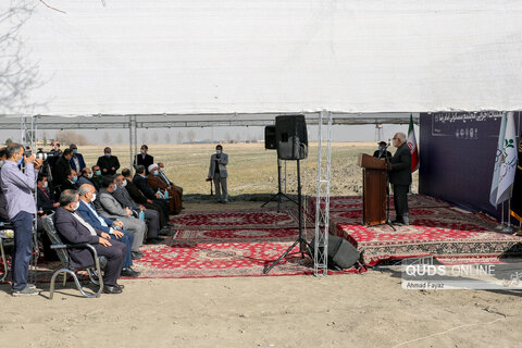 آغاز عملیات اجرایی مجتمع مسکونی امام رضا علیه السلام