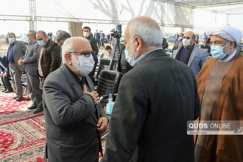 آغاز عملیات اجرایی مجتمع مسکونی امام رضا علیه السلام