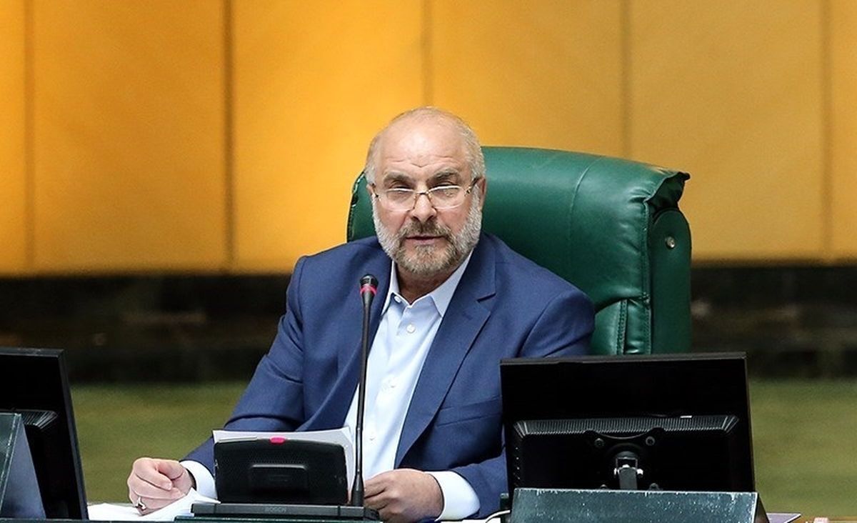 انتقاد قالیباف از عدم حضور روحانی در جلسه بررسی کلیات گزارش کمیسیون تلفیق بودجه
