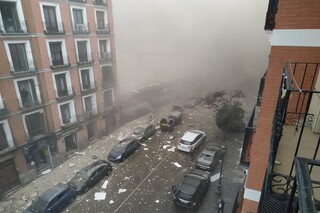  انفجاری مهیب داخل کلیسایی در  پایتخت اسپانیا 