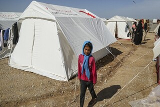 سیل‌زدگان جاسکی هنوز در چادر زندگی می‌کنند
