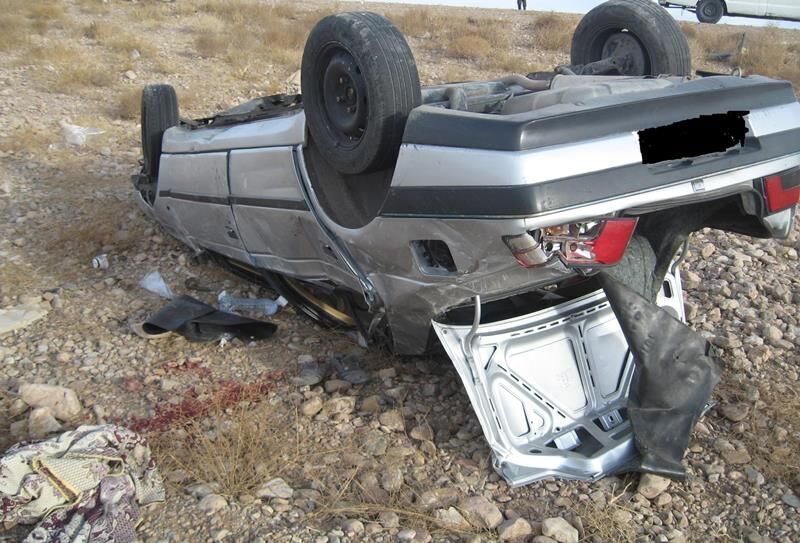 واژگونی خودروی حامل اتباع افغانی حادثه آفرید
