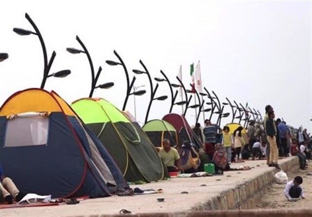 نصب چادر در ساحل و بوستان‌های بندرعباس ممنوع است