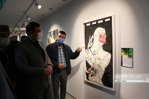 افتتاح نمایشگاه نخستین دوسالانه ملی نقاشی شاهنامه فردوسی