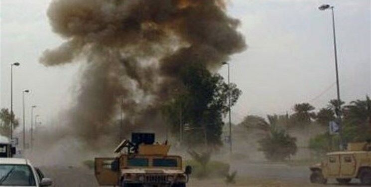 یک کاروان لجستیکی آمریکا در مرکز عراق هدف قرار گرفت
