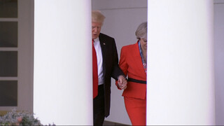 درد سر رفتار نامتعارف ترامپ برای ترزا می/ نخست وزیر انگلیس مجبور شد برای شوهرش توضیح دهد
