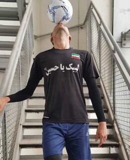 فوتبالیست مرودشتی، رکورد جدیدی در برج میلاد تهران ثبت کرد
