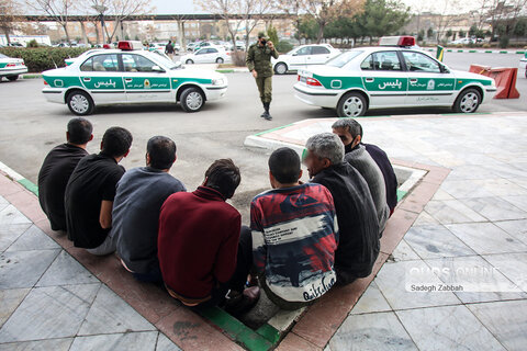 نمایشگاه کشفیات پلیس مشهد در دهمین مرحله از طرح" ثامن"