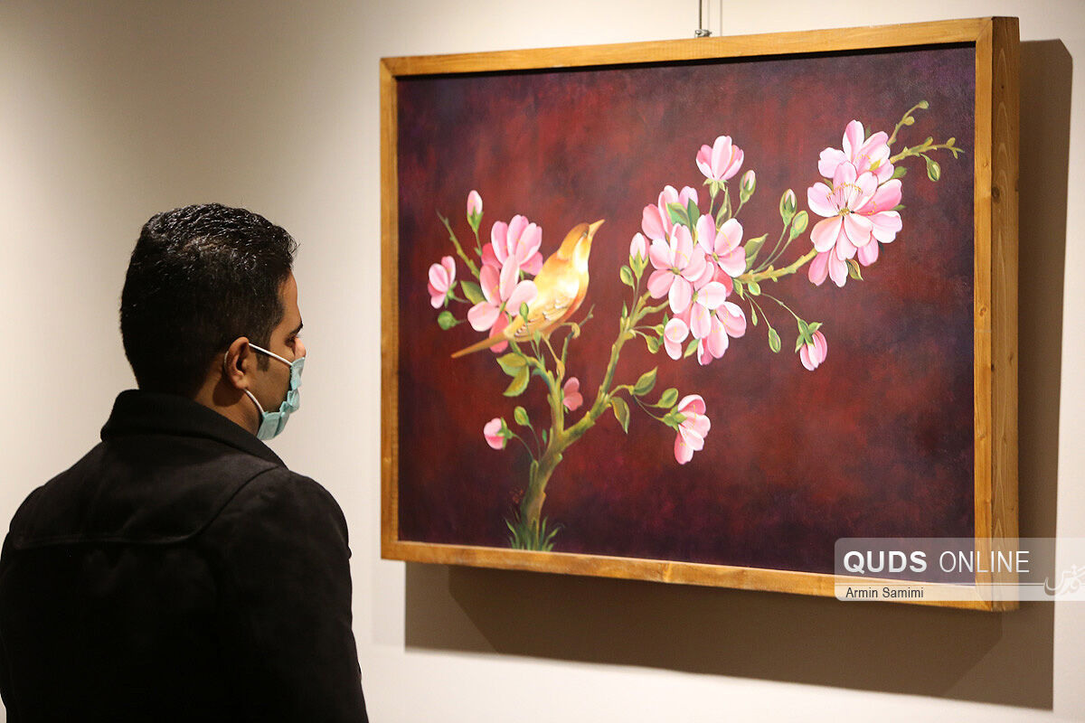 افتتاح نمایشگاه "جلوه گل" در نگارخانه رضوان