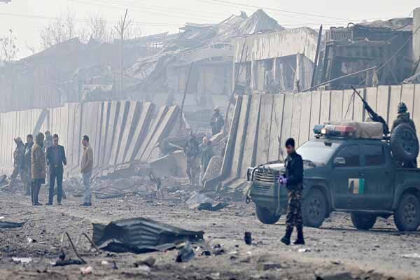 وقوع ۲ انفجار  شهر کابل را لرزاند